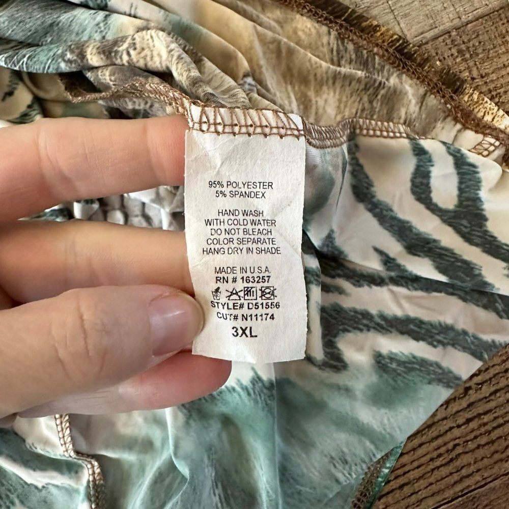 Fashion Nova Be Down For Me Mini Dress Cold Shoulder Animal Print Belly Cut out - Picture 4 of 7